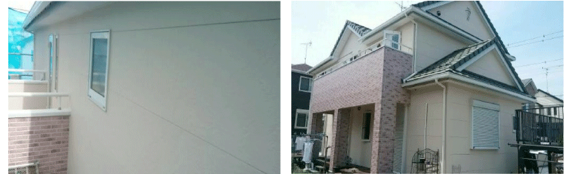 コーキング仕上げ